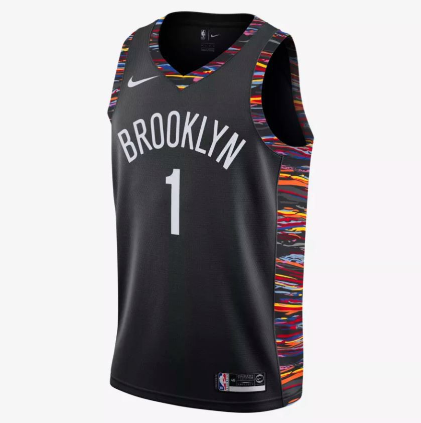 Maillot Nike NBA Brooklyn Nets City Edition Swingman Jersey